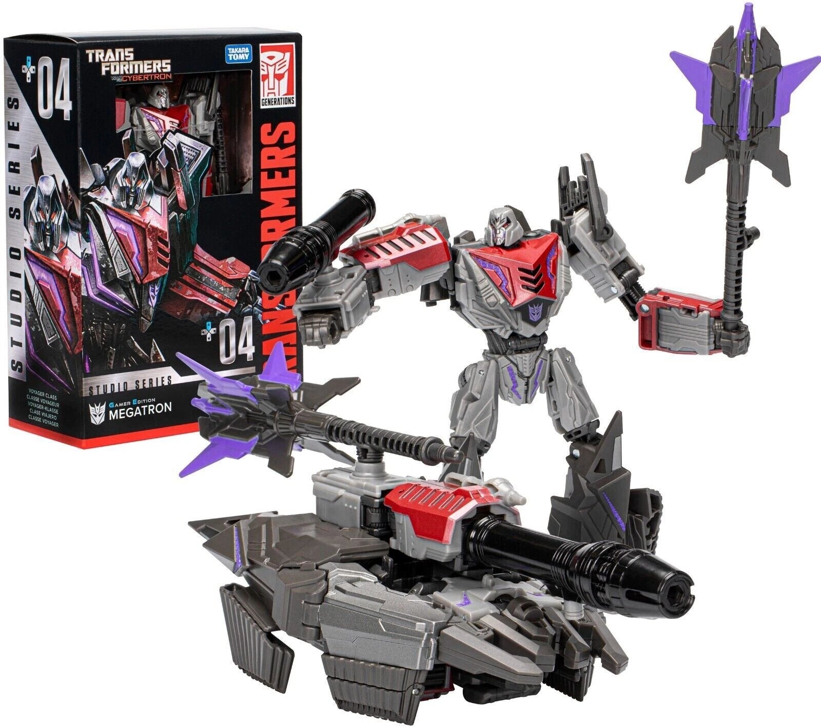 Voyager 04 Gamer Edition Megatron - Transformers Studio Series